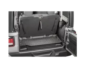 Quadratec Ultimate All Weather Rear Cargo Liner Behind Rear Seat Jeep Wrangler 2-Door JL 2018-2021
